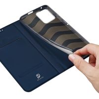 Dux Ducis Étui de téléphone Slim Motorola Edge 40 Pro - Bleu foncé