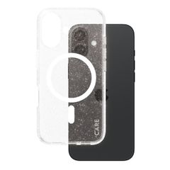 PanzerGlass Coque CARE Star Lit avec MagSafe iPhone 16 - Blanc