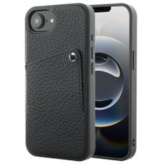 Selencia Coque Riva avec porte-cartes Apple iPhone 16e - Noir