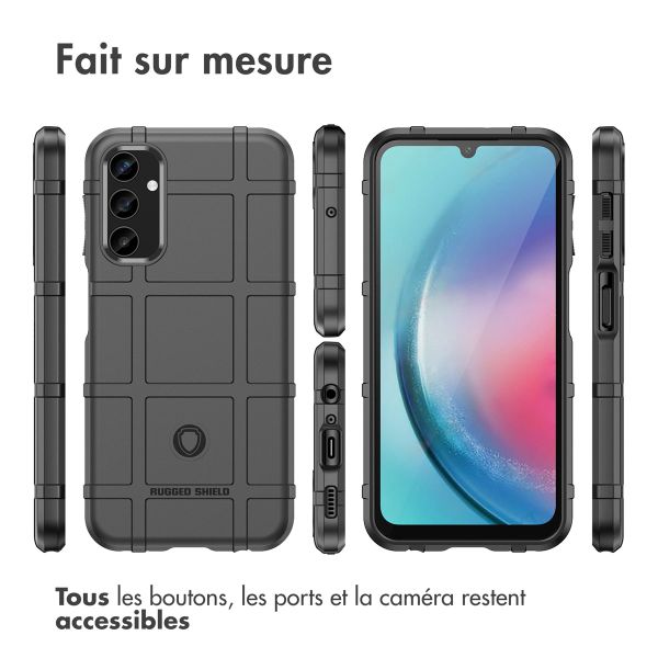 imoshion Coque Rugged Shield Samsung Galaxy A25 (5G) - Noir
