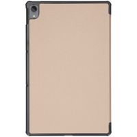 imoshion Coque tablette Trifold Lenovo Tab P11 / P11 Plus - Doré