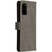 imoshion Étui de téléphone portefeuille Luxe Galaxy S20 Plus - Gris