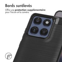 imoshion Coque Brushed Motorola Edge 60 Fusion - Noir