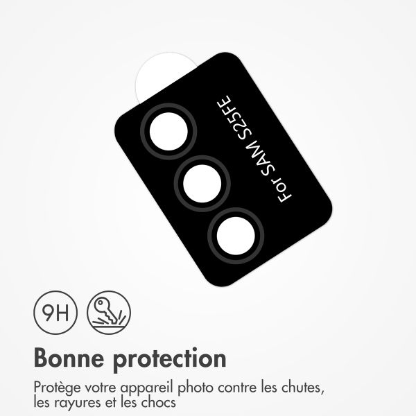 imoshion Protection d'objectif d'appareil photo (pack de 2) pour Samsung Galaxy S25 FE - Noir