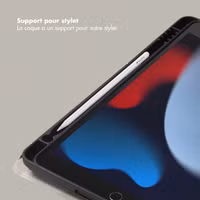 Selencia Coque tablette Vivid Apple iPad 9 (2021) 10.2 pouces / iPad 8 (2020) 10.2 pouces / iPad 7 (2019) 10.2 pouces - Desert Waves Beige