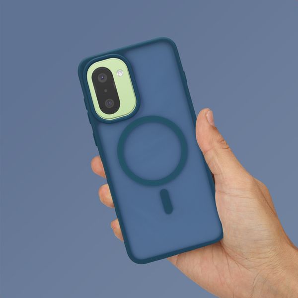 imoshion Coque Color Guard avec MagSafe OnePlus 15R - Bleu foncé