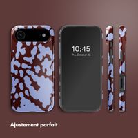 Selencia Coque arrière Vivid avec MagSafe Apple iPhone Air - Moo'd Lavender Glow