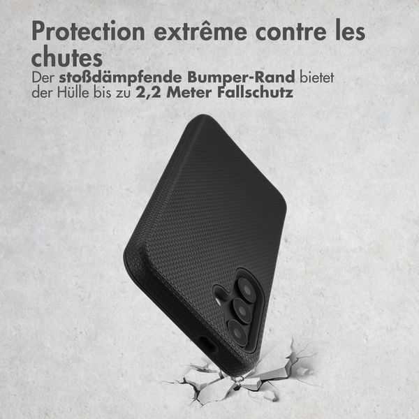 Accezz Coque Tough avec MagSafe Samsung Galaxy S25 - Noir