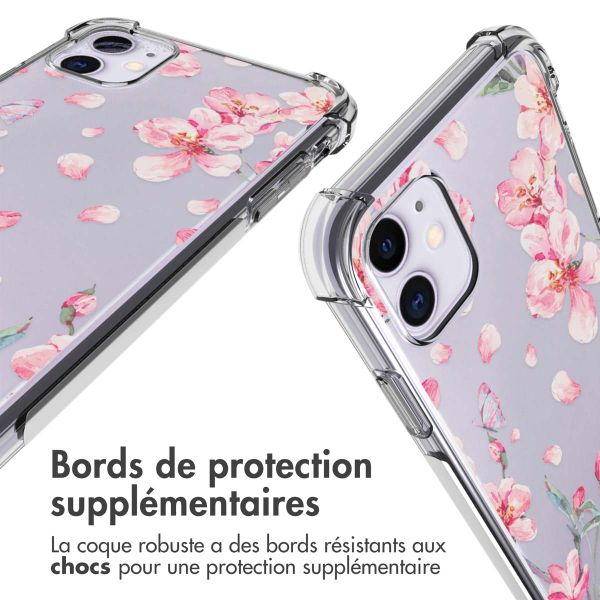 imoshion Coque Design avec cordon iPhone 11 - Blossom Watercolor