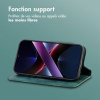 imoshion Étui de téléphone portefeuille Slim Xiaomi Poco X7 Pro - Vert
