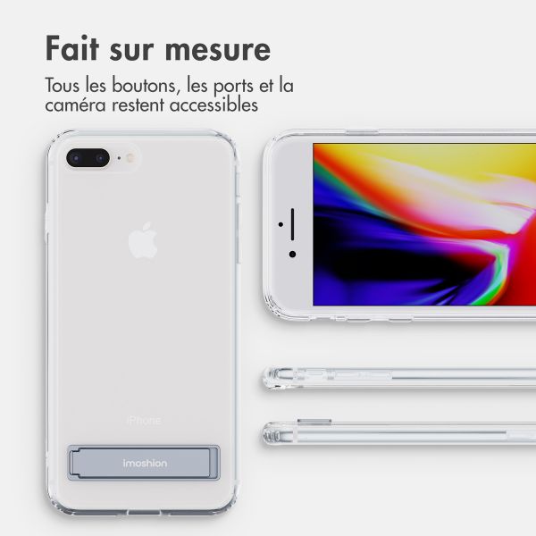 imoshion Coque Stand Apple iPhone 8 Plus / 7 Plus - Transparent