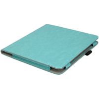 imoshion Étui de liseuse portefeuille en cuir végan Kobo Sage / Tolino Epos 3 - Bleu clair
