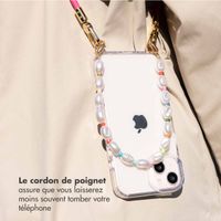 imoshion Ensemble de cordons de téléphone colorés avec perles – Rose