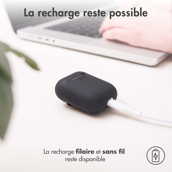 imoshion Coque en silicone AirPods 1 / 2 - Noir