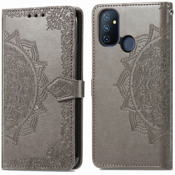 imoshion Etui de téléphone portefeuille Mandala OnePlus Nord N100