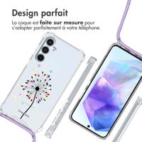 imoshion Coque Design avec cordon Samsung Galaxy A55 - Sandstone Dandelion