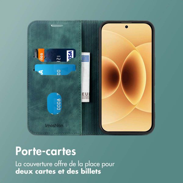 imoshion Étui de téléphone portefeuille Slim Xiaomi 17 - Vert