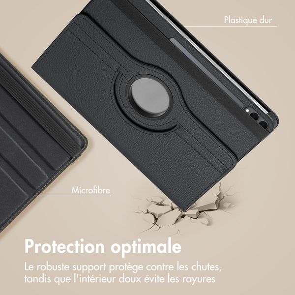 imoshion Coque tablette rotatif à 360° Samsung Galaxy Tab S11 Ultra - Noir
