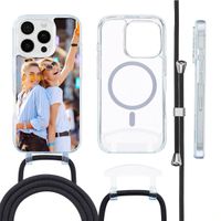 Concevez votre Coque MagSafe avec cordon amovible Apple iPhone 16 Pro - Transparent