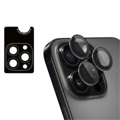 imoshion Lot de 2 protections d'objectif de caméra Apple iPhone 16 Pro / 16 Pro Max - Noir / Titanium