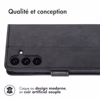 imoshion Étui de télephone portefeuille Samsung Galaxy S25 FE - Noir