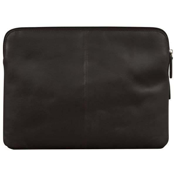 dbramante1928 Skagen Pro+ Sleeve - Pochette ordinateur 13 pouces - Cuir véritable - Apple MacBook Pro 13 pouces / Air 13 pouces - Hunter Dark