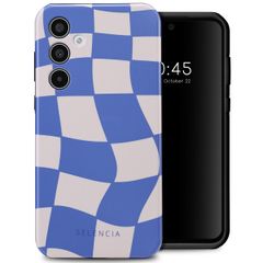 Selencia Coque arrière Vivid Samsung Galaxy A35 - Groovy Sapphire Blue