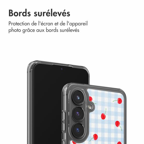 imoshion Coque Design Samsung Galaxy S25 FE - Cherry Check