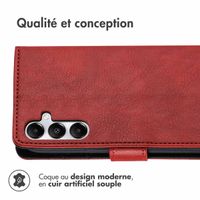 imoshion Étui de télephone portefeuille Samsung Galaxy A55 - Rouge