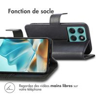 imoshion Étui de télephone portefeuille Motorola Edge 60 Fusion - Noir