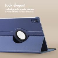 imoshion Coque tablette rotatif à 360° Lenovo Tab M10 5G - Bleu foncé