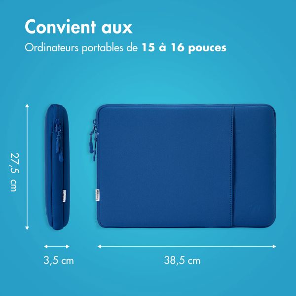 imoshion Pochette ordinateur avec compartiment 15-16 pouces - Cobalt Blue