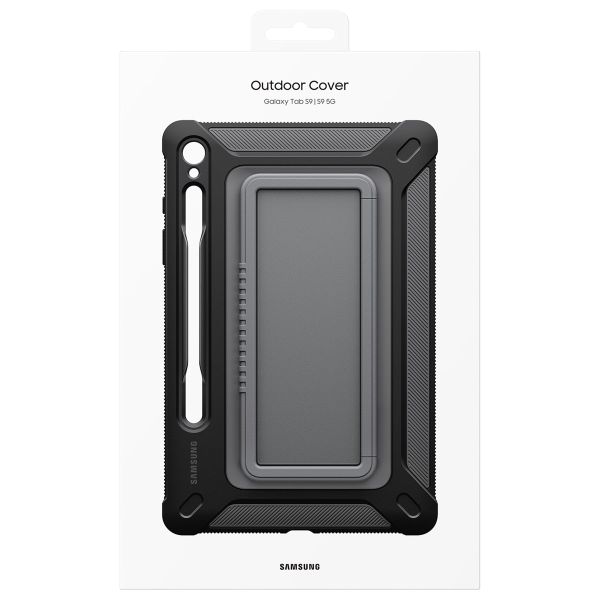 Samsung Housse Outdoor originale Samsung Galaxy Tab S9 11.0 pouces - Noir