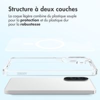 Accezz Coque arrière Xtreme Impact avec MagSafe Samsung Galaxy A57 (5G) - Transparent