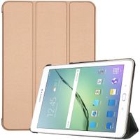 imoshion Coque tablette Trifold Galaxy Tab S2 9.7 - Dorée