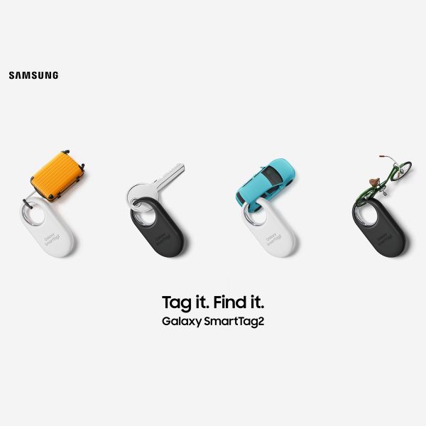 Samsung Galaxy SmartTag2 (5 pack) - Noir 3x + Blanc 2x