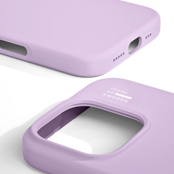 iDeal of Sweden Coque en silicone avec MagSafe Apple iPhone 16 Pro Max - Lavender Milk