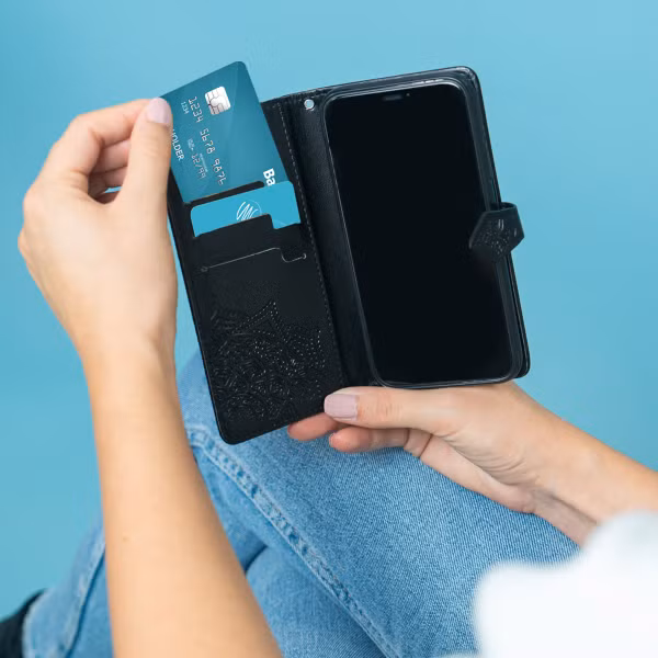 imoshion Etui de téléphone Mandala Motorola Moto G100 - Noir