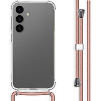 imoshion Coque avec dragonne Samsung Galaxy S24 - Rose Doré