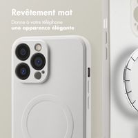 imoshion Coque Couleur avec MagSafe Apple iPhone 13 Pro Max - Beige