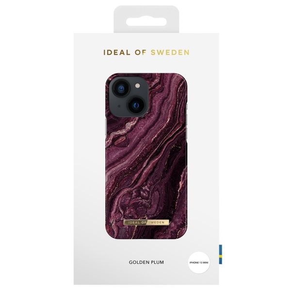 iDeal of Sweden Coque Fashion Apple iPhone 13 Mini - Golden Plum