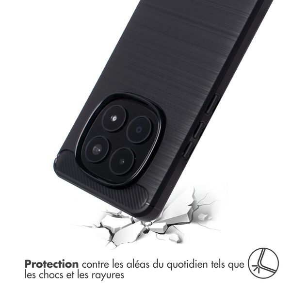 imoshion Coque Brushed Xiaomi Redmi Note 15 Pro Plus (5G) - Noir