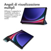 imoshion Coque tablette Design Trifold Samsung Galaxy Tab S9 11.0 pouces - Space