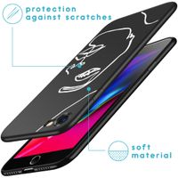 imoshion Coque Design iPhone SE (2022 / 2020) / 8 / 7 - Visage abstrait