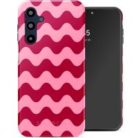 Selencia Coque arrière Vivid Tough Samsung Galaxy A16 - Wave Vibes Lipstick