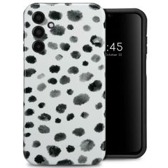 Selencia Coque arrière Vivid Samsung Galaxy A15 (5G/4G) - Trendy Leopard