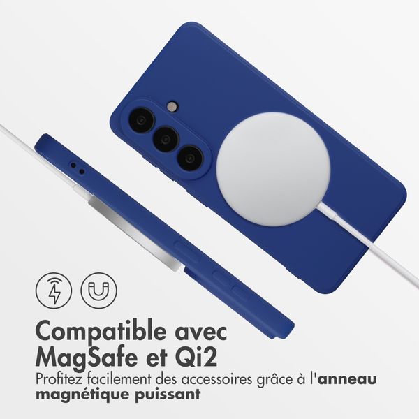 imoshion Coque Couleur avec MagSafe Samsung Galaxy S26 Plus - Royal Blue