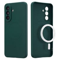 imoshion Coque Couleur avec MagSafe Samsung Galaxy A37 (5G) - Vert foncé