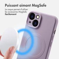 imoshion Coque Couleur avec MagSafe iPhone 14 - Violet