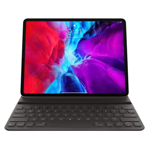 Apple Smart Folio Keyboard Apple iPad Pro 12.9 (2018/2020/2021/2022) / iPad Air 13 pouces (2025) M3 / (2024) M2 - QWERTY - Noir